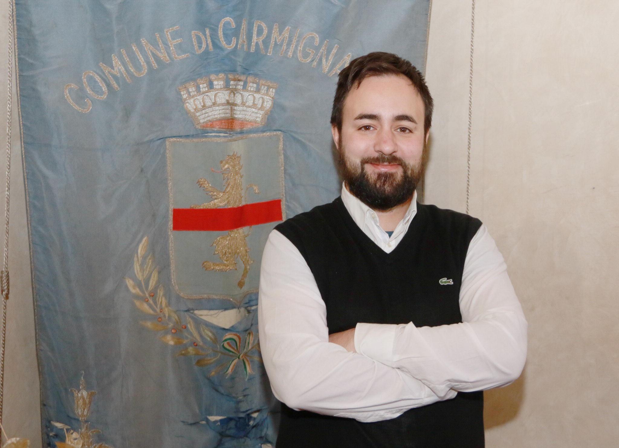 Il sindaco di Carmignano Edoardo Prestanti