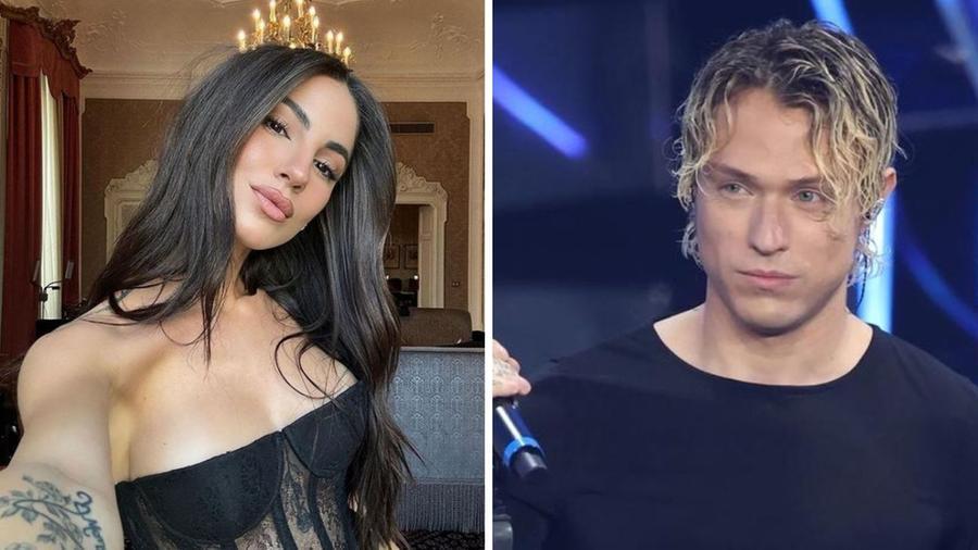 Sanremo, la ex Giulia De Lellis e la dedica per Irama: «Per me hai già vinto tu»