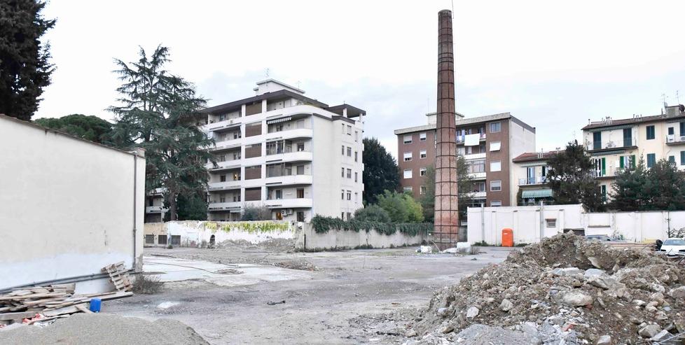 L’area dell’ex Tintoria Volpi