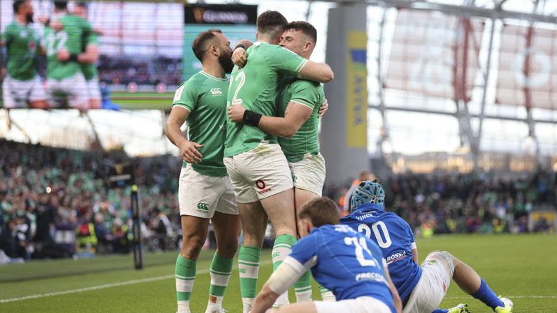 Una delle mete realizzate dall’Irlanda