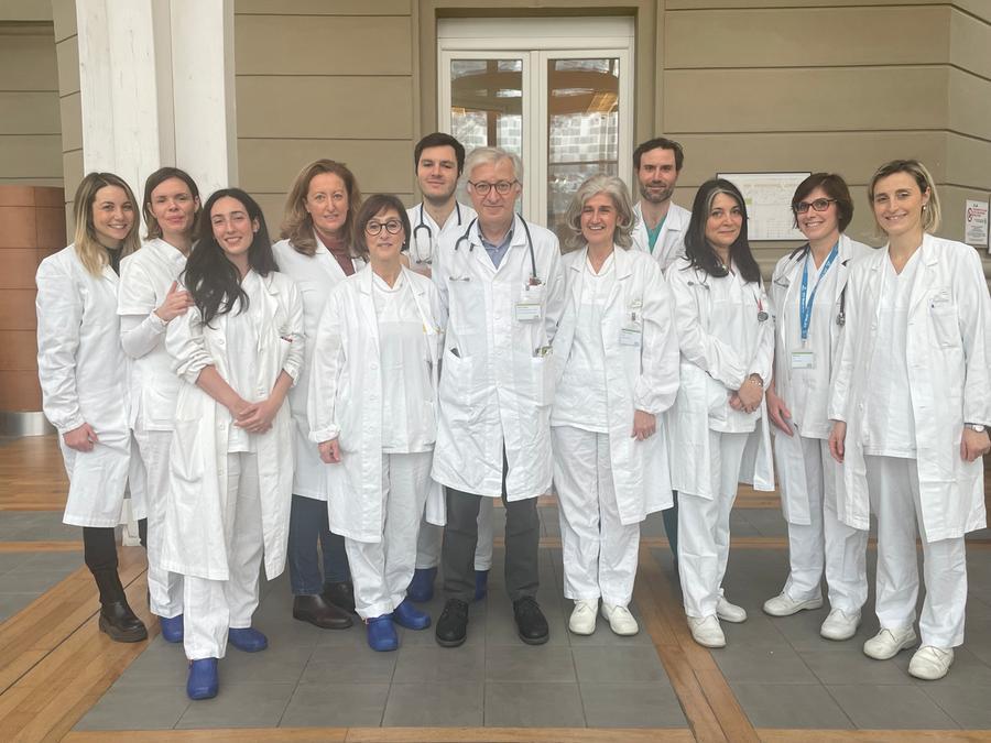 
	Lo staff della gastroenterologia pediatrica dell'ospedale Meyer di Firenze

