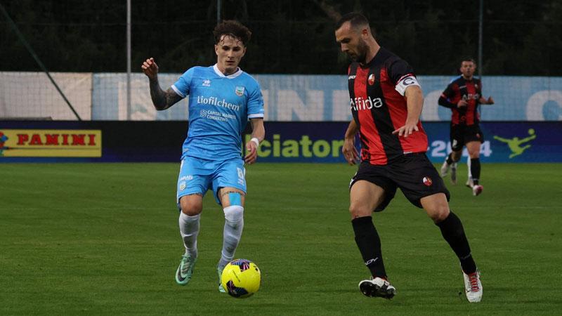 Capitan Tiritiello è andato a segno nel match contro il Pineto