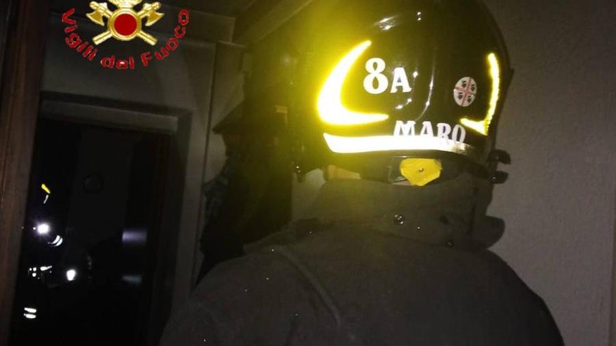 Vigili del fuoco in azione (foto d'archivio)