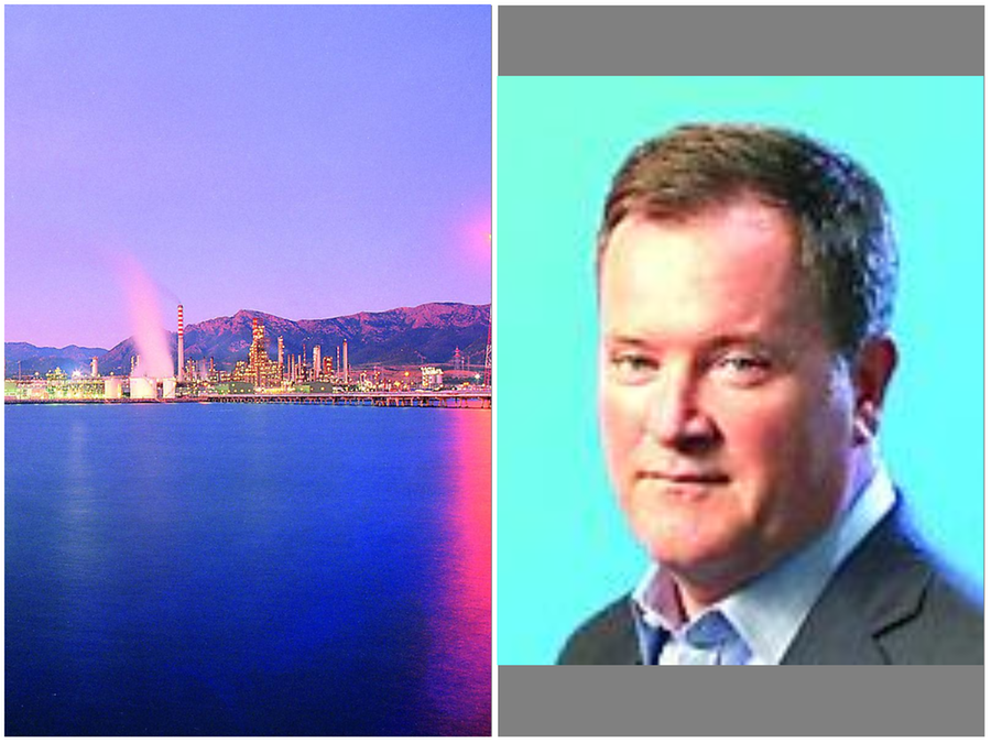 La raffineria di Sarroch e Russel Hardy amministratore delegato di Vitol