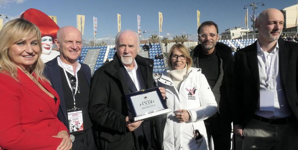 La premiazione di Antonio Ricci (foto Paglianti)