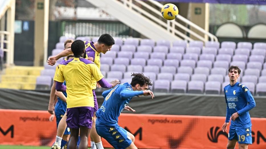 L’allenamento del Prato al Franchi contro la Fiorentina