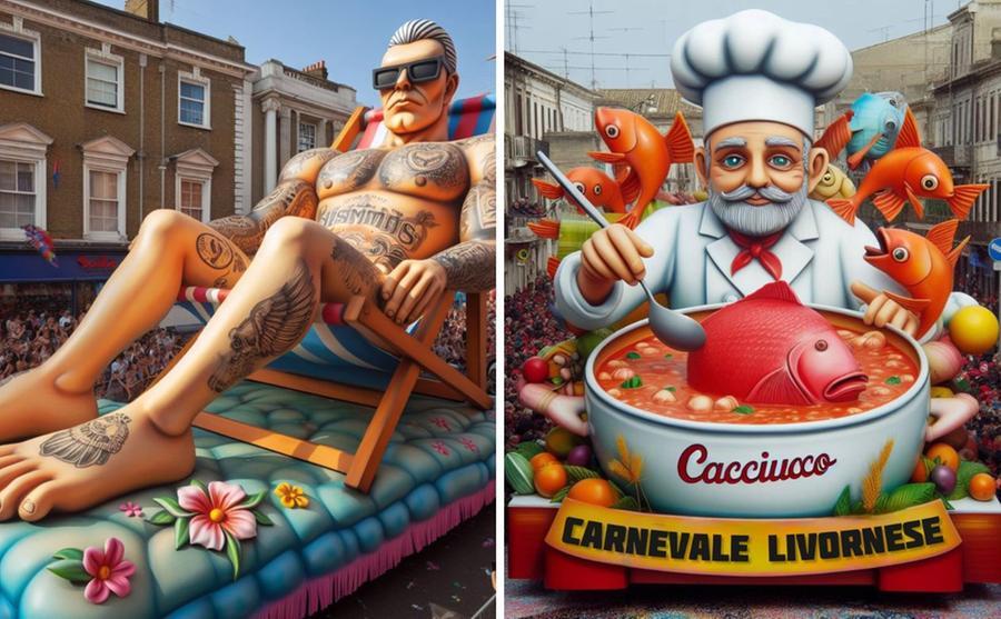 Livorno e il suo Carnevale virtuale: il cacciucco sale sul carro