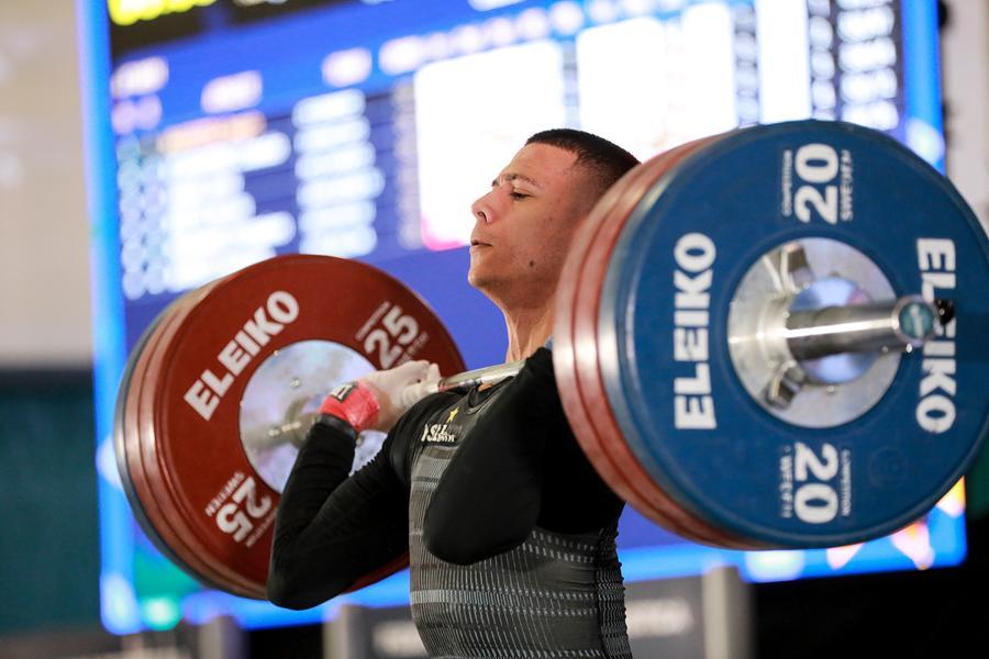 Europei di sollevamento pesi: Sergio Massidda conquista l’argento nello strappo