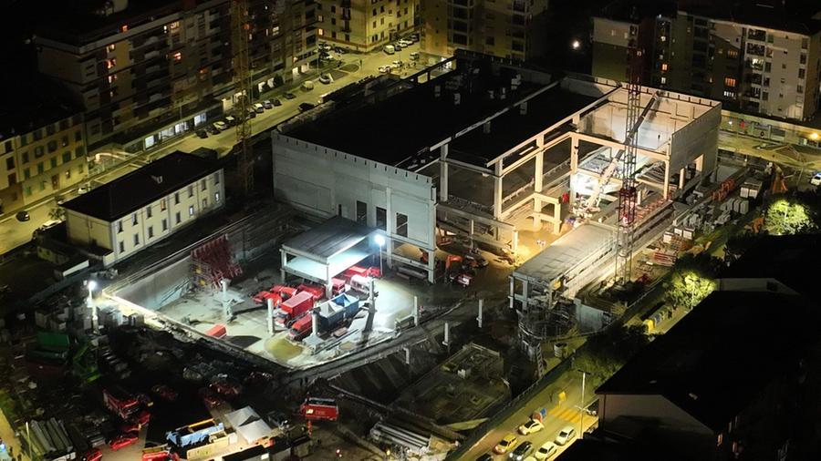 
	Il cantiere in cui &egrave; avvenuto l'incidente: si cercano ancora dei dispersi

