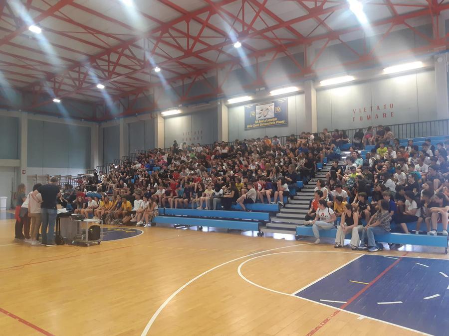 
	Un&rsquo;iniziativa con le scuole al palazzetto del Cus Pisa


