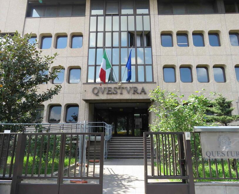 La questura di Prato