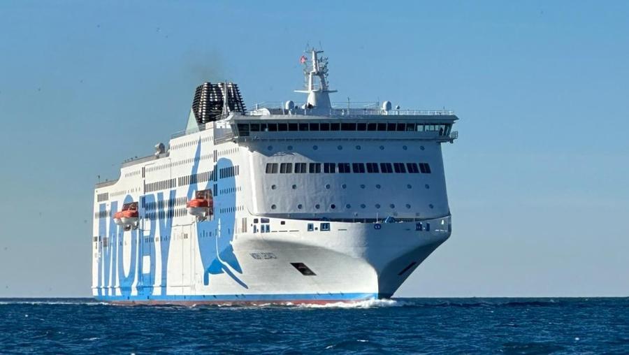 Il viaggio inaugurale del traghetto più grande del mondo