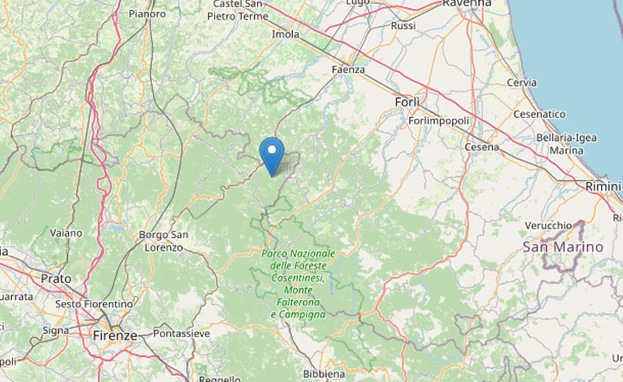 Terremoto in Toscana, magnitudo 3.5: epicentro a Marradi. Persone fuori da casa