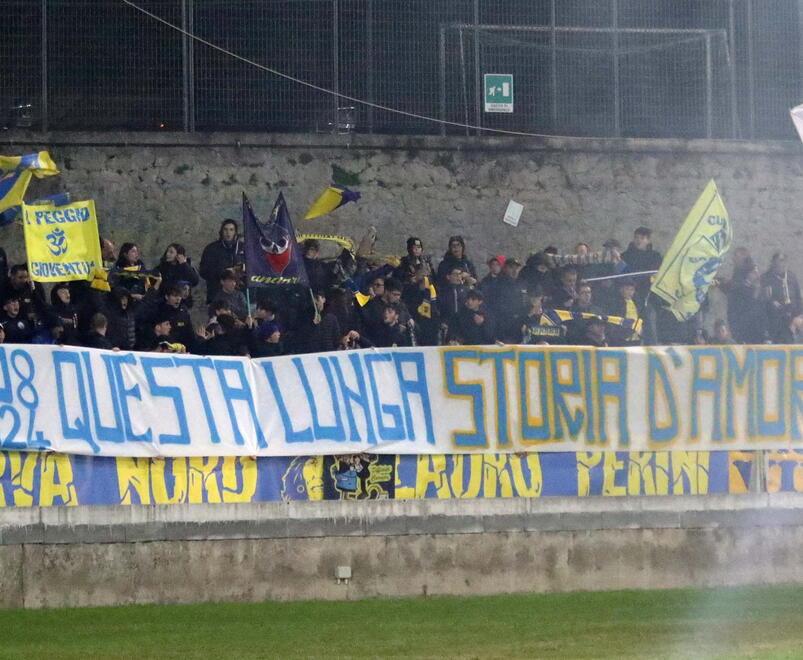 Uno scorciodei tifosi