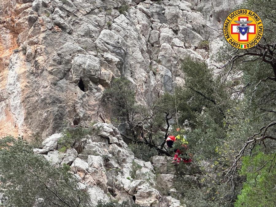 
	L'intervento degli uomini del Soccorso alpino e speleologico

