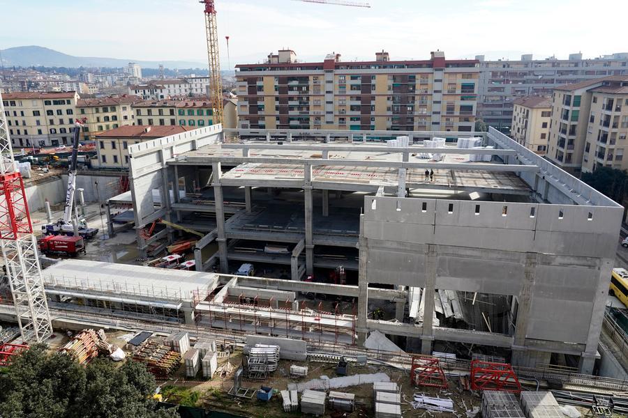 
	Il cantiere della tragedia a Firenze (LaPresse)

