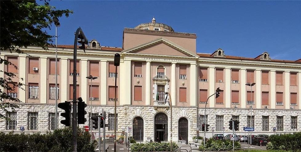 L’ospedale di Livorno dove è stata operata la donna