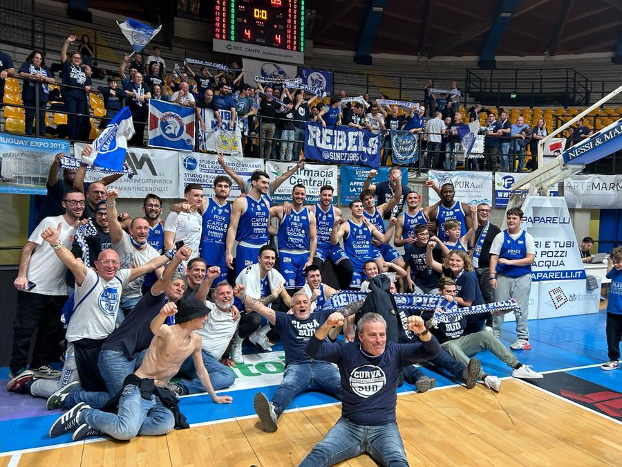 
	L'esultanza della Pielle dopo la vittoria


