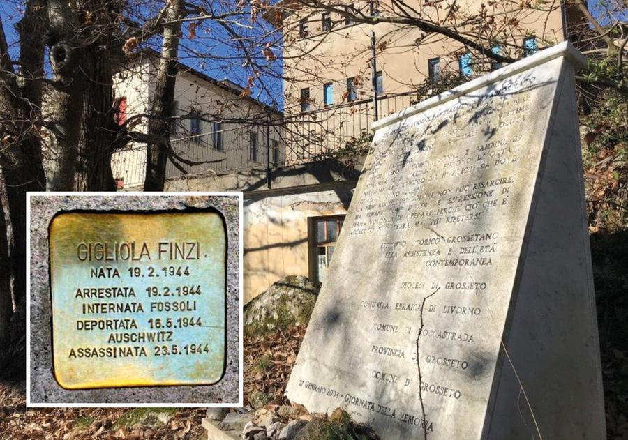 
	La pietra d&rsquo;inciampo di Livorno dedicata a Gigliola e l&rsquo;ex campo di internamento di Roccatederighi

