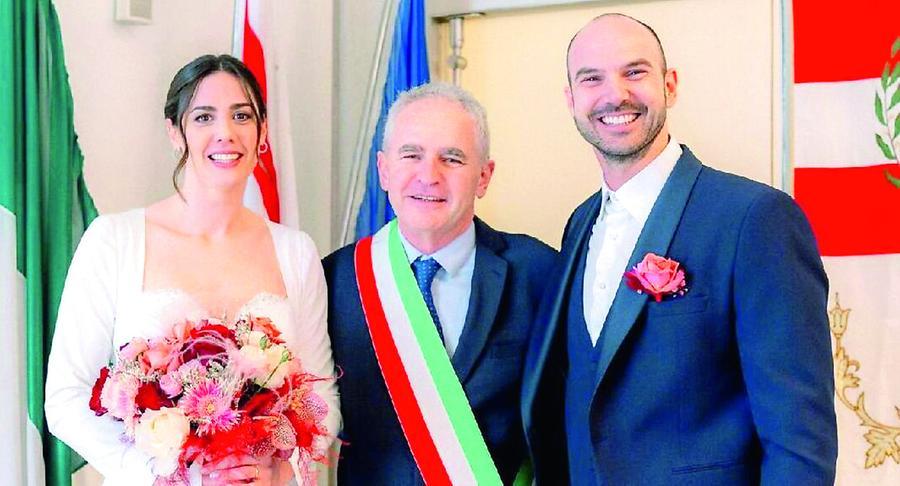 Carpi, la gioia e l’amore dopo la malattia: Lorenzo Benatti sposa Elena Gemo