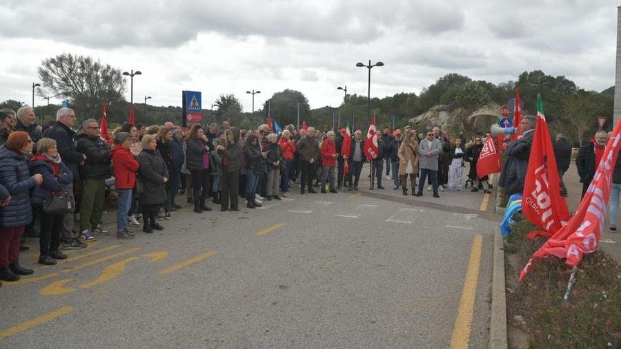 La manifestazione a Olbia <em>(foto Vanna Sanna)</em>