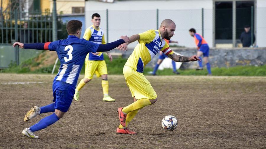 Fatticcioni in azione in una delle ultime partite giocate al Magona (foto Paolo Barlettani)