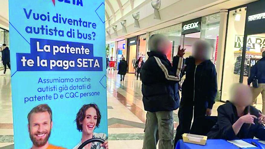 Seta, una campagna pubblicitaria per reclutare autisti di autobus