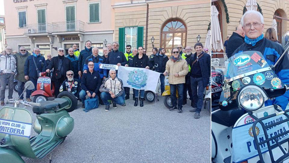 Pontedera, prove tecniche del Vespa World e primi tour in giro nei paesi: «Scommettiamo anche sui borghi-gioiello»