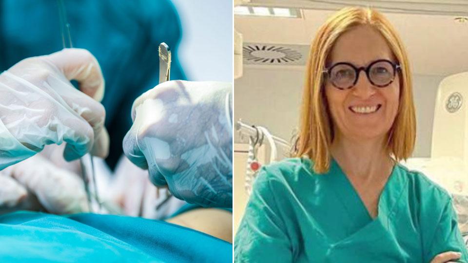 La dottoressa Tania Chechi e l’immagine di un intervento