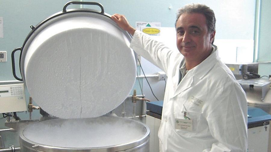 
	Riccardo Saccardi nel laboratorio

