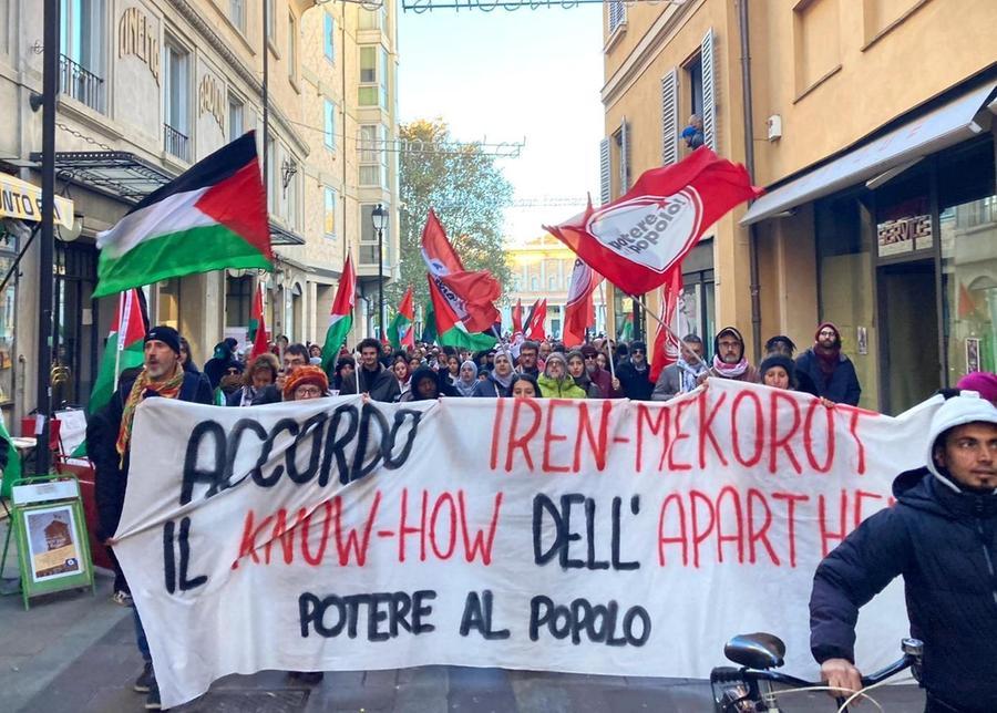 Potere al Popolo: «Iren-Mekorot: il boicottaggio funziona»