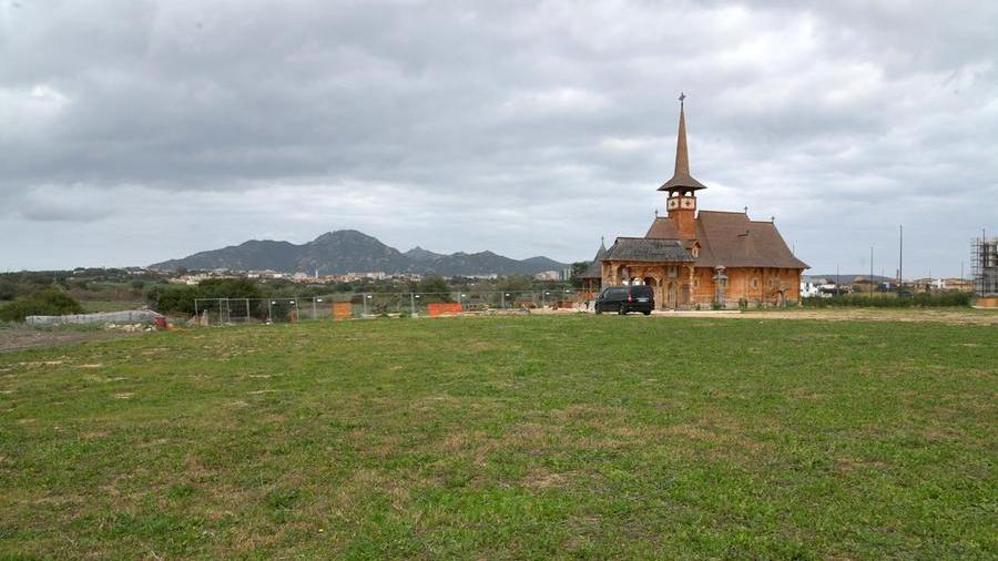 L'area in cui saranno realizzate le nuove strutture (foto di Vanna Sanna)