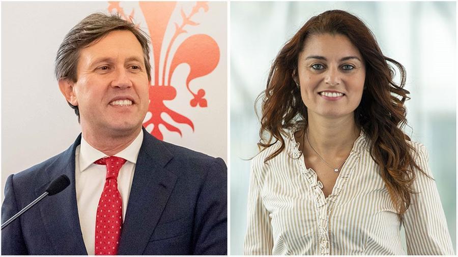 Dario Nardella e Susanna Ceccardi