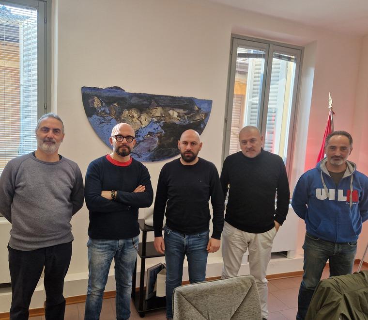 
	I delegati di Cgil e Uil Reggio Emilia

