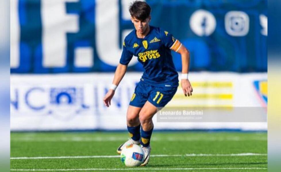 Antonio Luca Coppola, attaccante viareggino (e figlio d’arte) che ha esordito alla Viareggio Cup con la maglia dell’Empoli