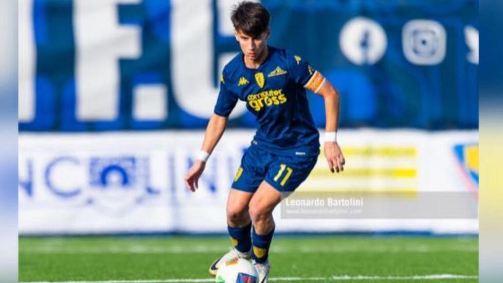 Antonio Luca Coppola, attaccante viareggino (e figlio d’arte) che ha esordito alla Viareggio Cup con la maglia dell’Empoli