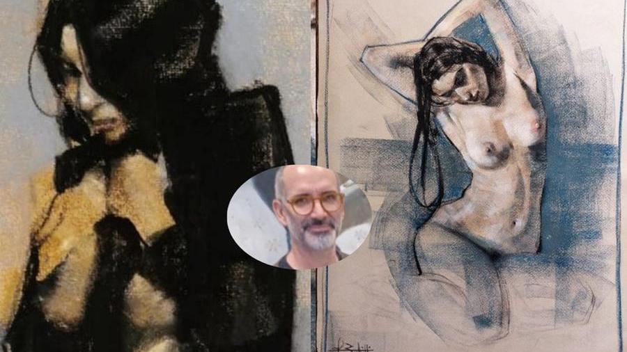 Livorno, Sergio Bargagliotti tra eros e vita domestica: è il pittore dei "paesaggi" del corpo