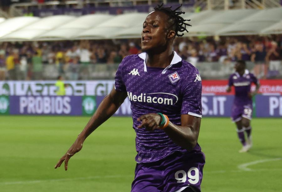 
	Il calciatore della Fiorentina,&nbsp;Christian Kouam&eacute;

