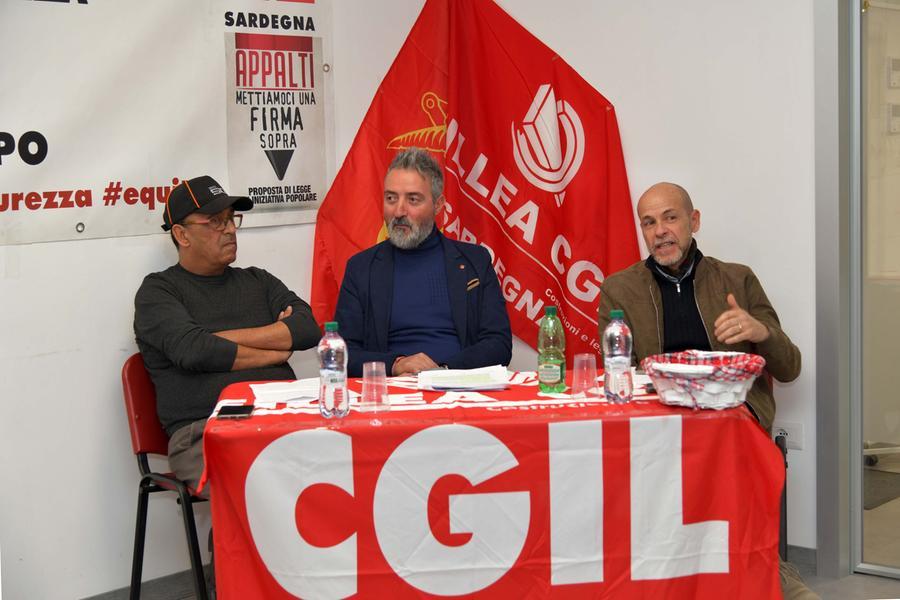 
	Da sinistra Hassan Ben Bouzid, Danilo Deiana e Pietro Masia (foto Vanna Sanna)

