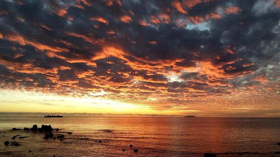 Livorno e lo spettacolare tramonto di Barbara Vivarelli: buon giovedì