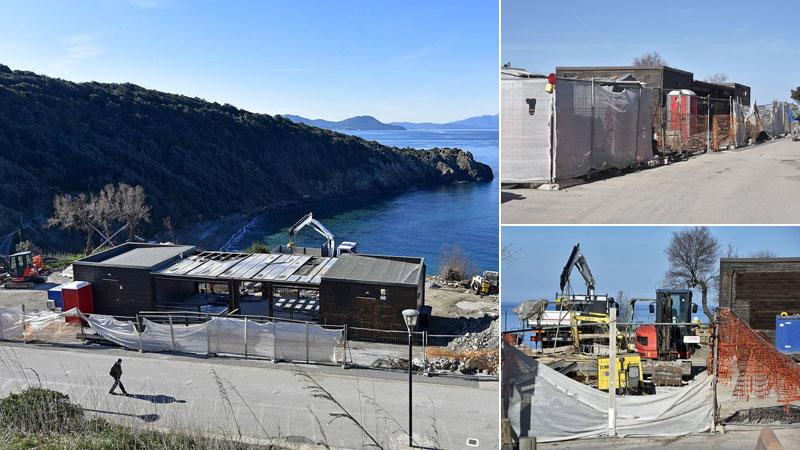 
	Tre immagini del cantiere (foto Paolo Barlettani)

