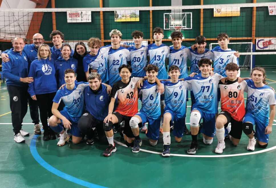 La formazione under 17 della Pallavolo Rosignano