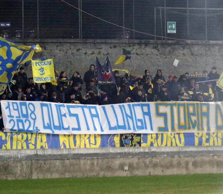 Uno scorcio dei tifosi in curva Nord