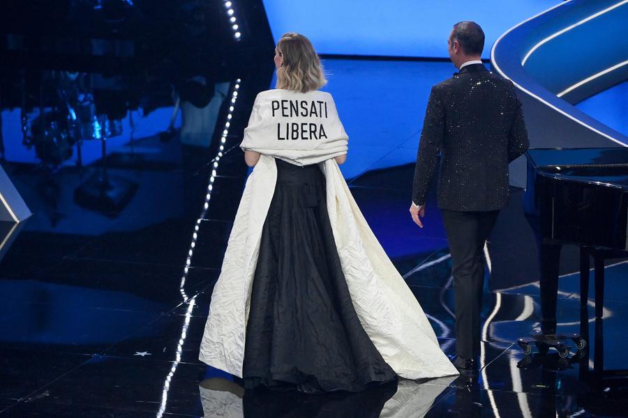 
	Chiara Ferragni a Sanremo

