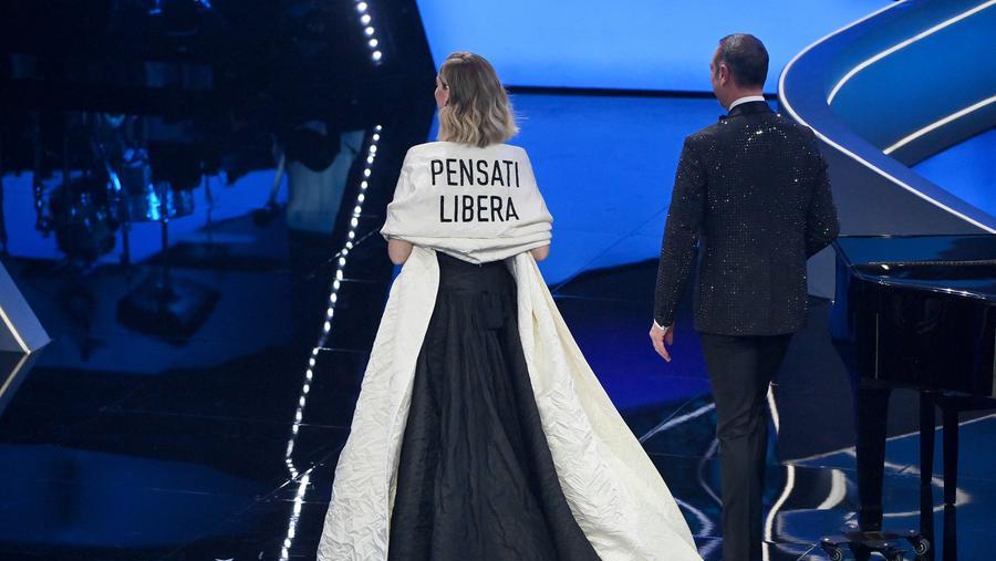 Chiara Ferragni a Sanremo