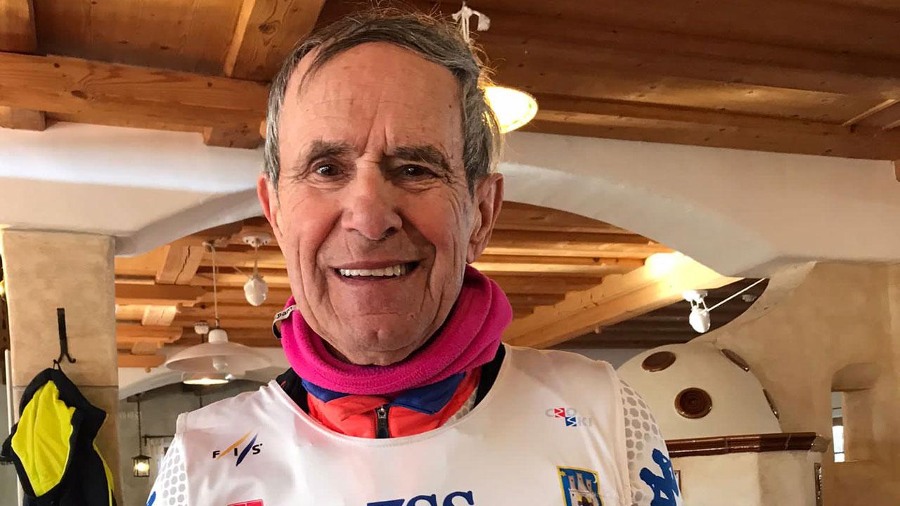 Highlander Guastini: si gioca il Mondiale di sci alla soglia dei 90 anni