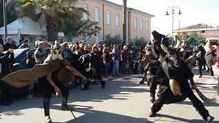 Bois Scalepranu e Boes e Merdules al carnevale europeo di Isernia