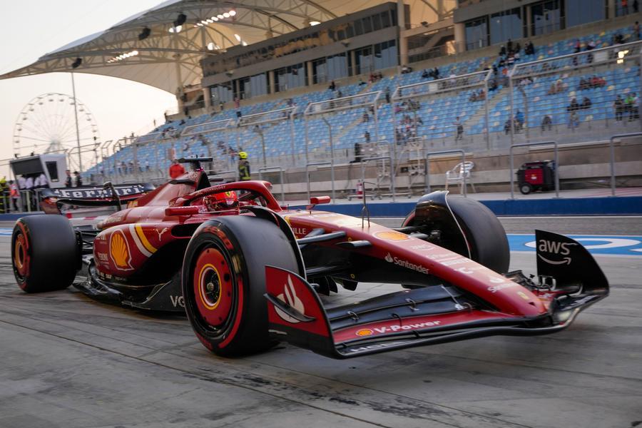 La Ferrari di Leclerc la più veloce nell’ultima giornata di test