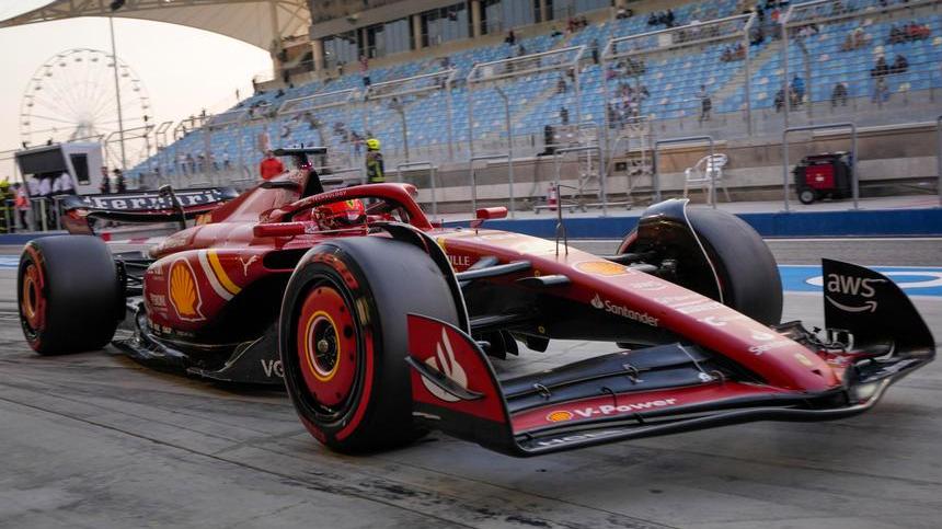 La Ferrari di Leclerc la più veloce nell’ultima giornata di test