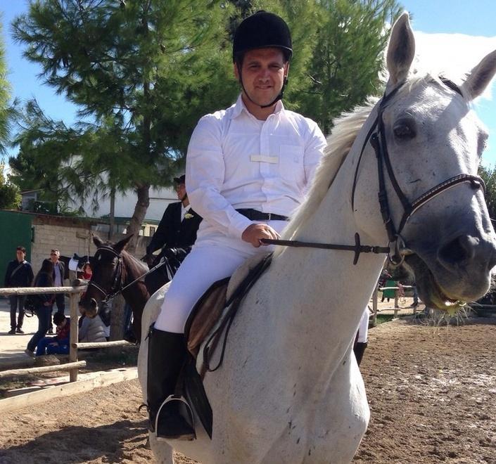 Francesco Carta campione italiano di equitazione